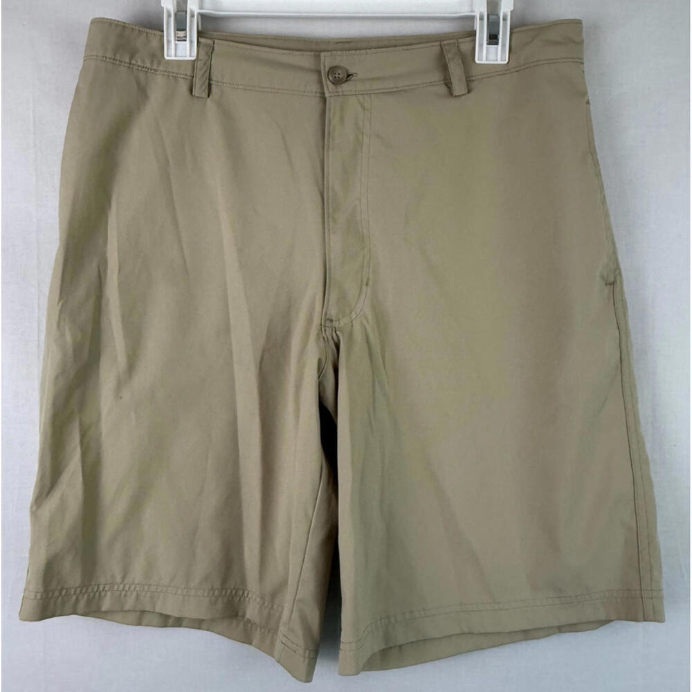 C9 by Champion Men's Shorts Size 34 Khaki Chino Style Golf Lightweight